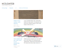 Tablet Screenshot of nicoleantebi.com